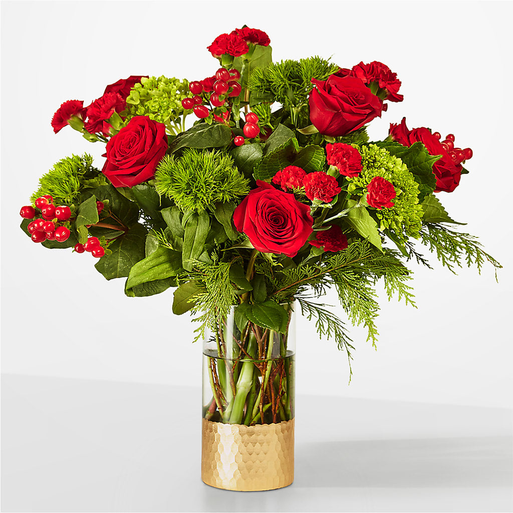 Plaid Throw Bouquet – MOM'S FLOWERS, Springfield OH