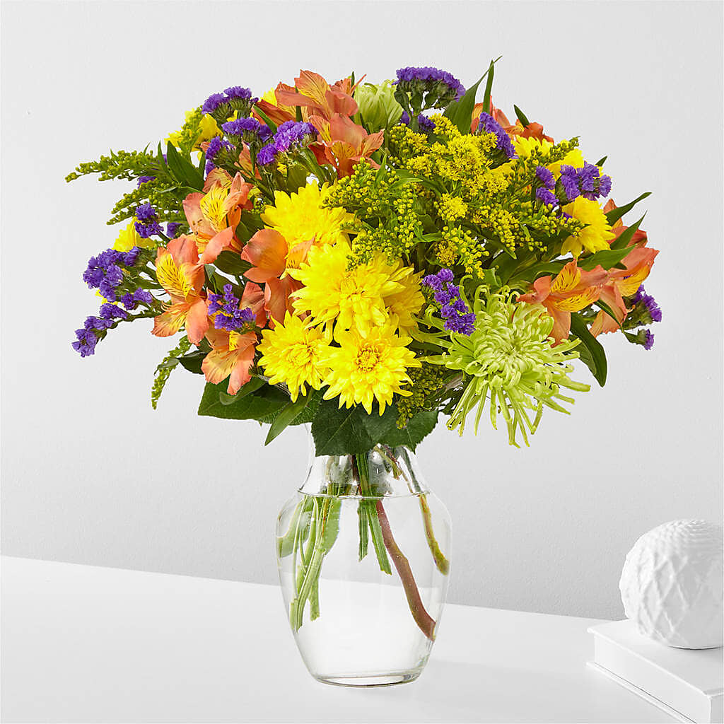 Marmalade Skies Bouquet – MOM'S FLOWERS, Springfield OH