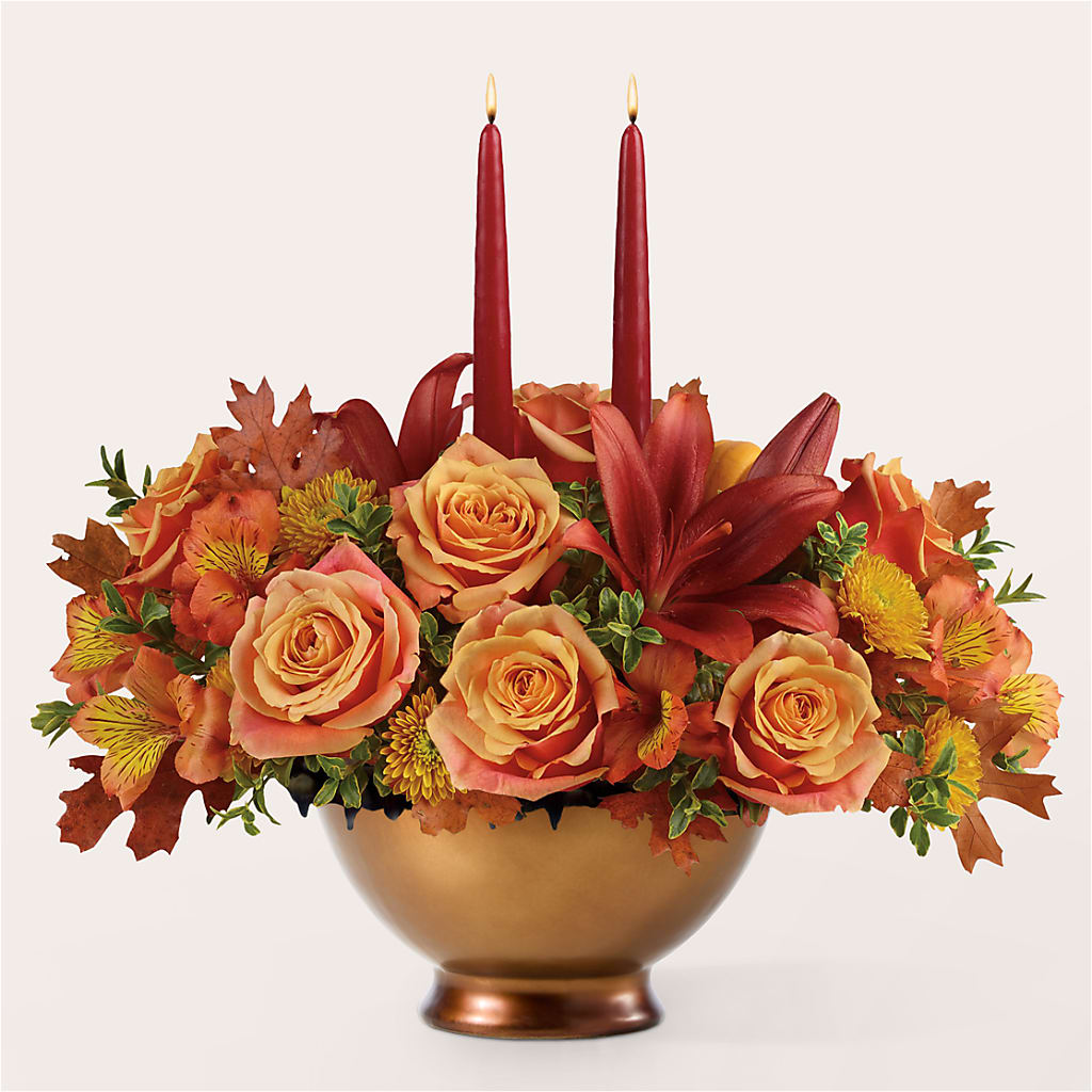 Harvest Table Centerpiece – MOM'S FLOWERS, Springfield OH
