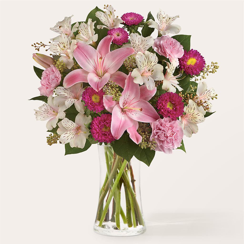 Feeling Fuchsia Bouquet – MOM'S FLOWERS, Springfield OH