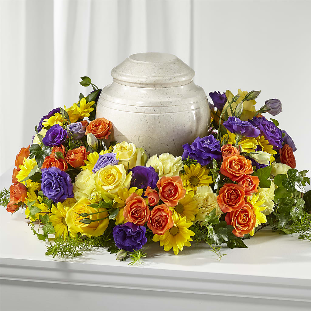 Blossoms of Remembrance Cremation Adornment – MOM'S FLOWERS, Springfield OH