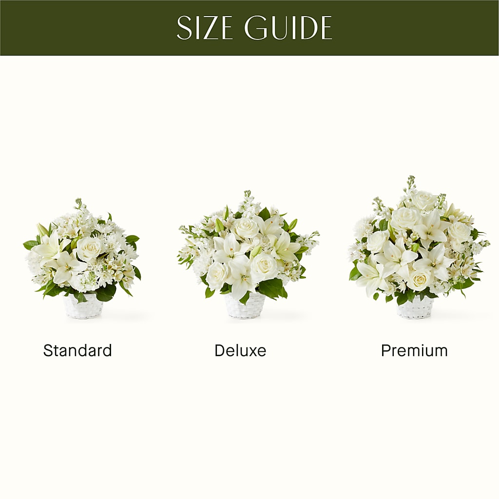 Peaceful Reflections Arrangement – MOM'S FLOWERS, Springfield OH