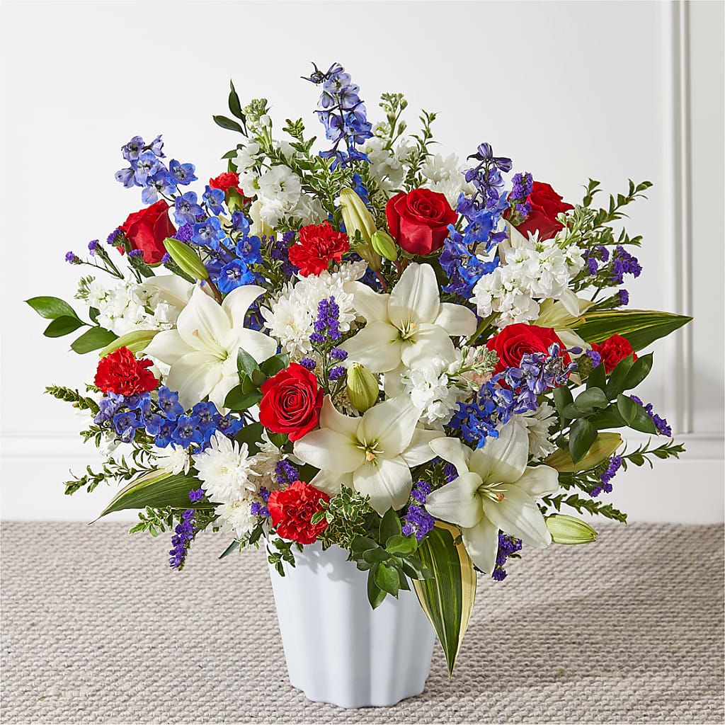 Consoled Floor Basket – MOM'S FLOWERS, Springfield OH