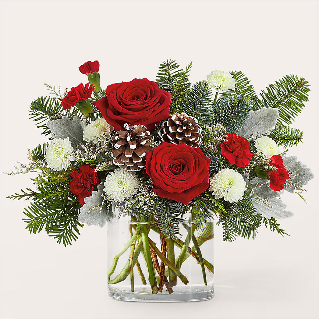 Yule Cheer Bouquet – MOM'S FLOWERS, Springfield OH
