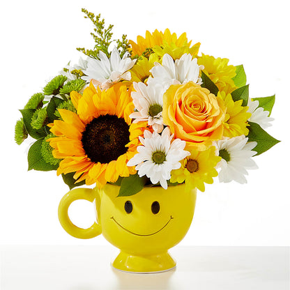 Be Happy Bouquet – MOM'S FLOWERS, Springfield OH
