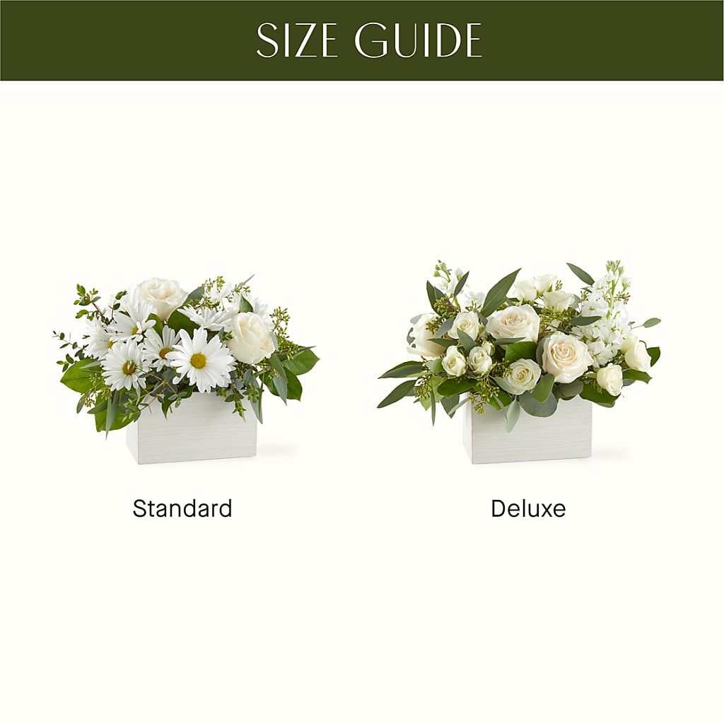 Fresh Linen Box Bouquet – MOM'S FLOWERS, Springfield OH