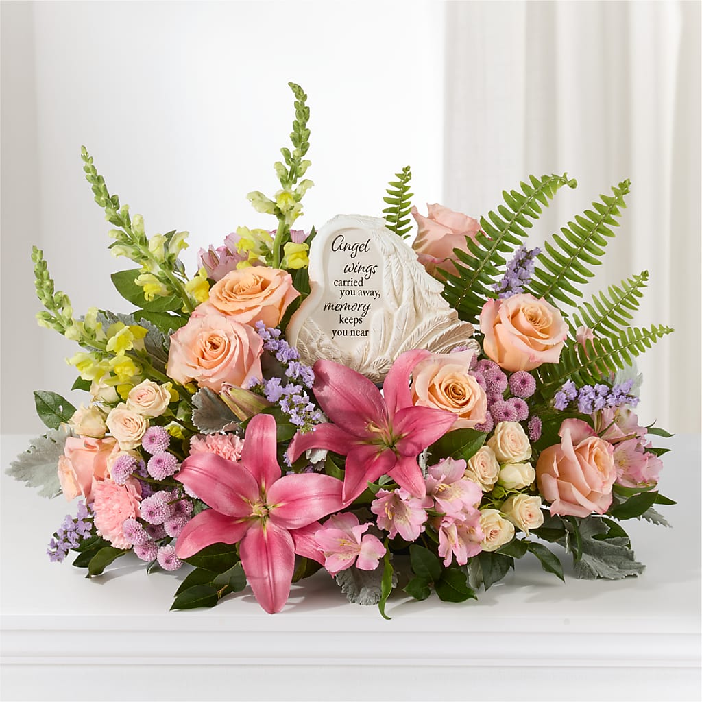 Gentle Light Arrangement – MOM'S FLOWERS, Springfield OH