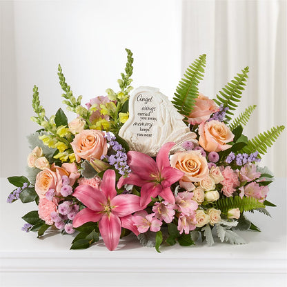 Gentle Light Arrangement – MOM'S FLOWERS, Springfield OH