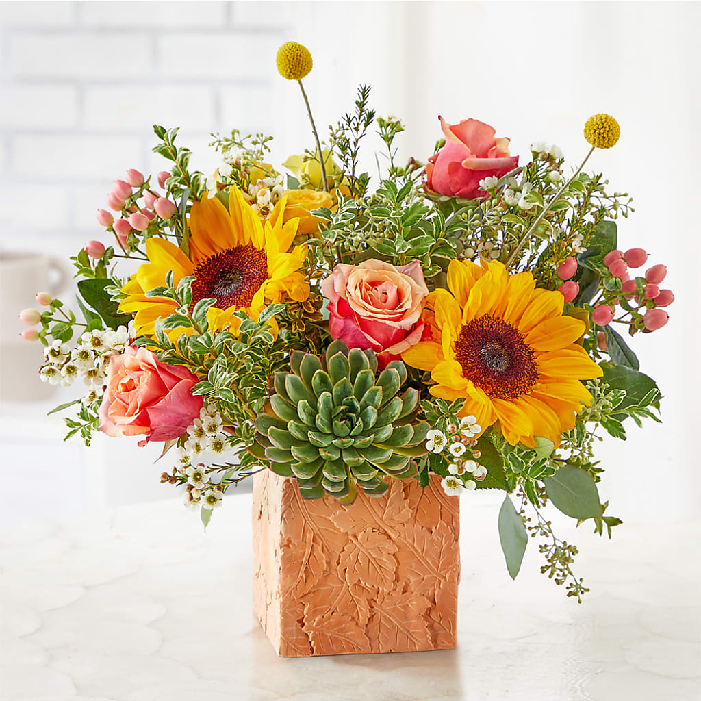 Sunflower Season Bouquet – MOM'S FLOWERS, Springfield OH