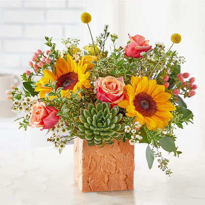 Sunflower Season Bouquet – MOM'S FLOWERS, Springfield OH