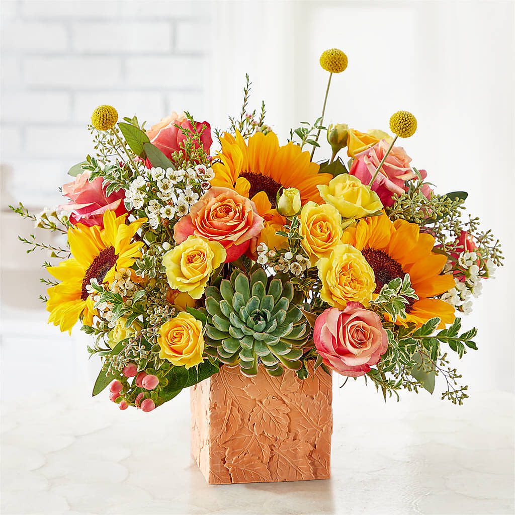 Sunflower Season Bouquet – MOM'S FLOWERS, Springfield OH