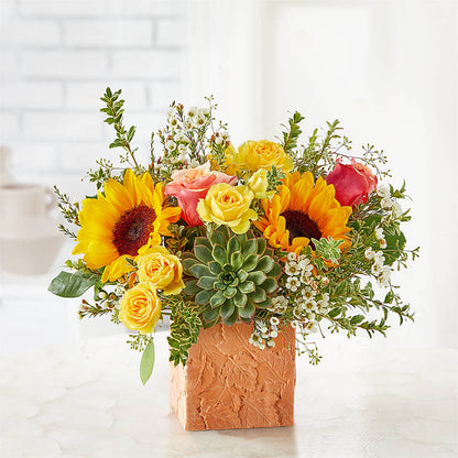 Sunflower Season Bouquet – MOM'S FLOWERS, Springfield OH