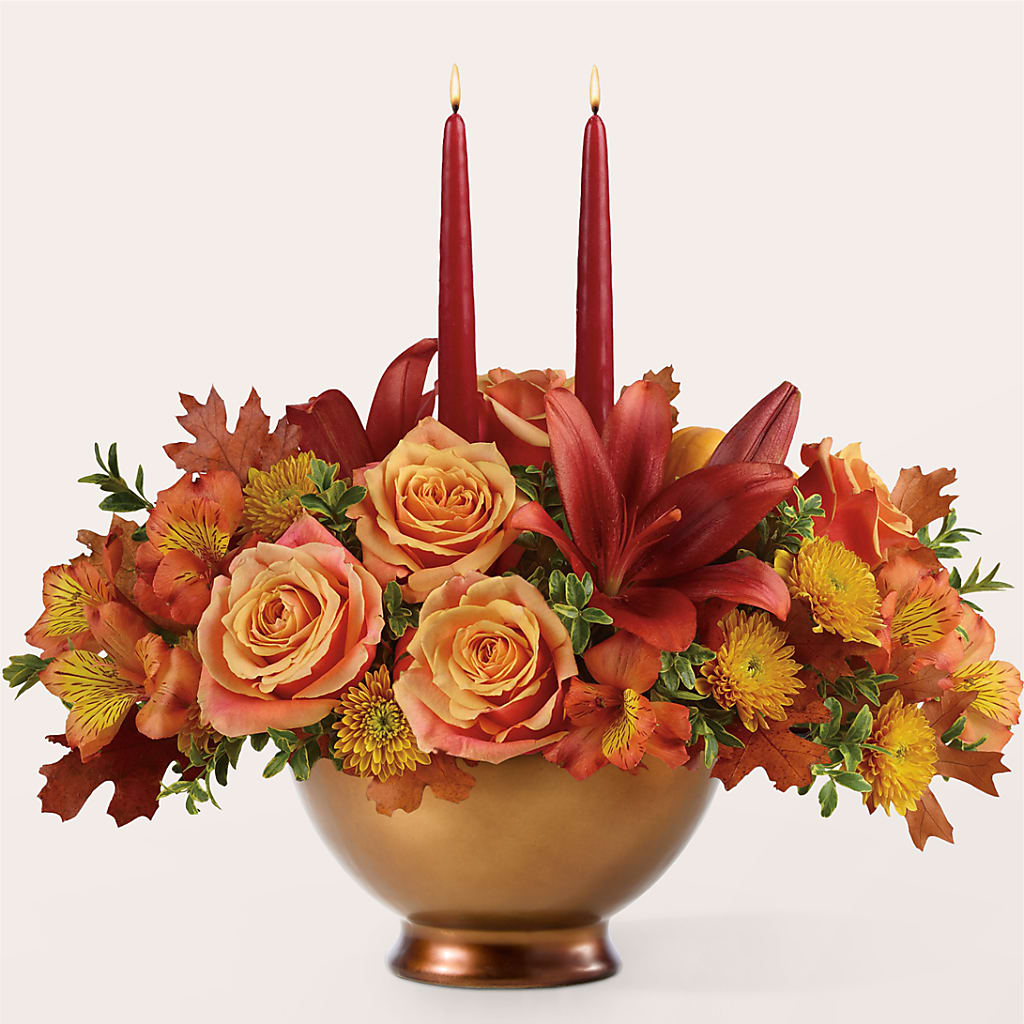 Harvest Table Centerpiece – MOM'S FLOWERS, Springfield OH