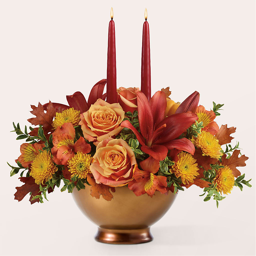 Harvest Table Centerpiece – MOM'S FLOWERS, Springfield OH