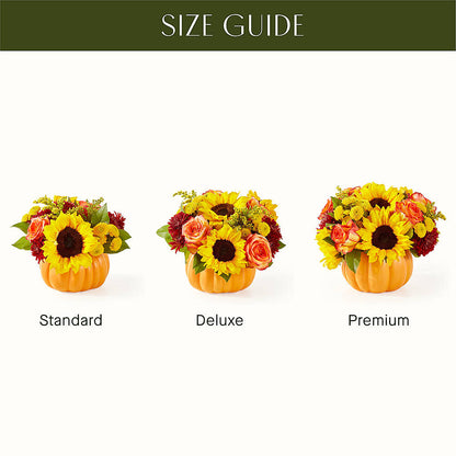 Golden Gourd Pumpkin Bouquet – MOM'S FLOWERS, Springfield OH