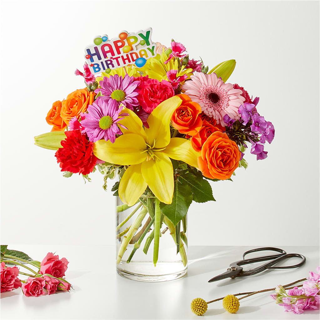 Cue the Confetti - A Florist Original – MOM'S FLOWERS, Springfield OH