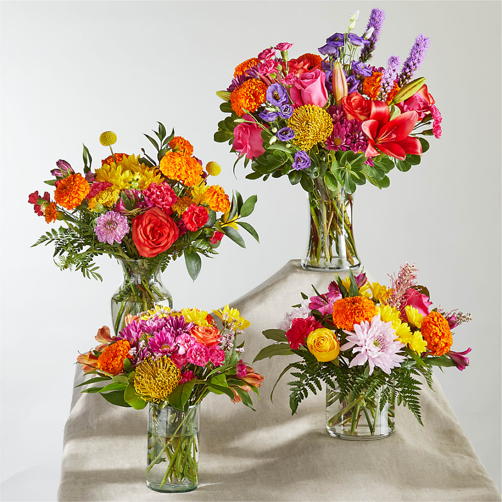 Feast of Color – A Florist Original – MOM'S FLOWERS, Springfield OH