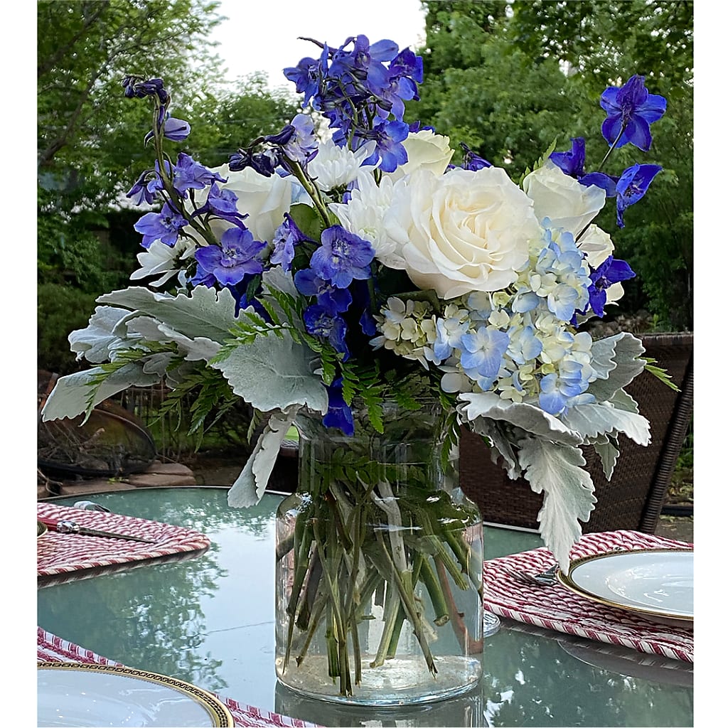 Clear Skies Bouquet – MOM'S FLOWERS, Springfield OH