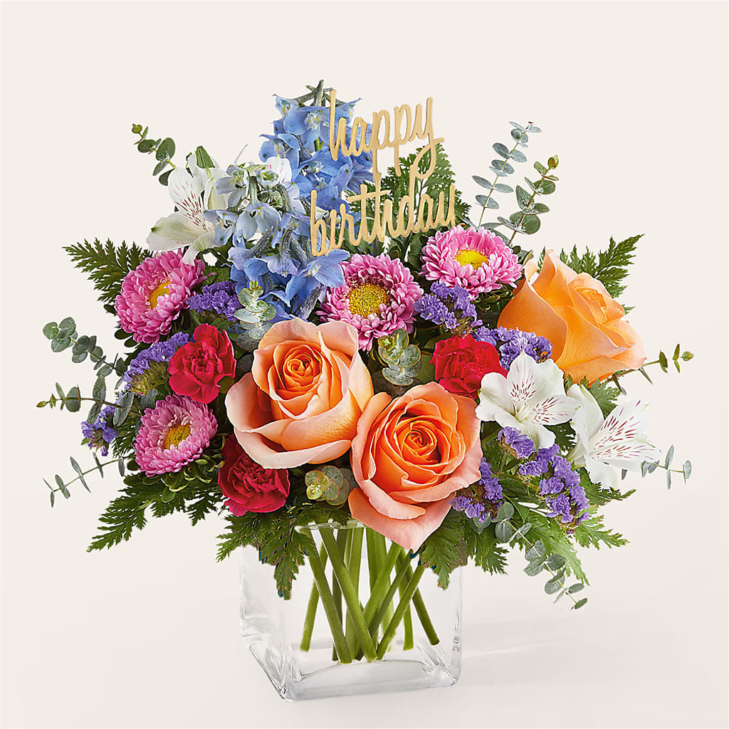 Birthday Bash Bouquet – MOM'S FLOWERS, Springfield OH