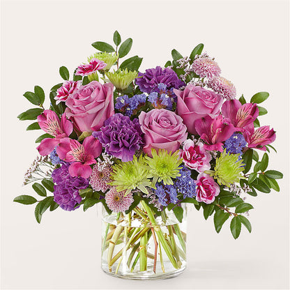 Glass Half Full Bouquet – MOM'S FLOWERS, Springfield OH