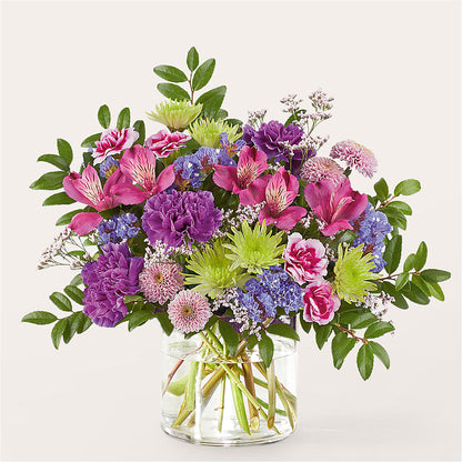 Glass Half Full Bouquet – MOM'S FLOWERS, Springfield OH