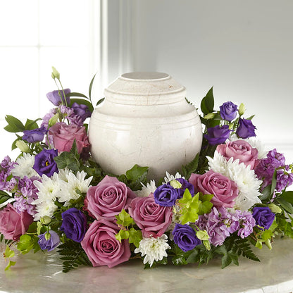 Blooming Sympathy Cremation Adornment – MOM'S FLOWERS, Springfield OH