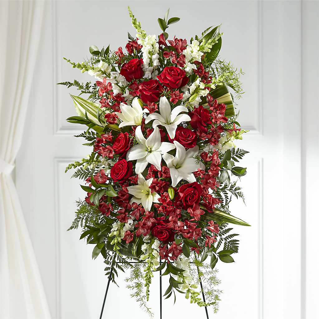 Everlasting Memory Standing Spray – MOM'S FLOWERS, Springfield OH