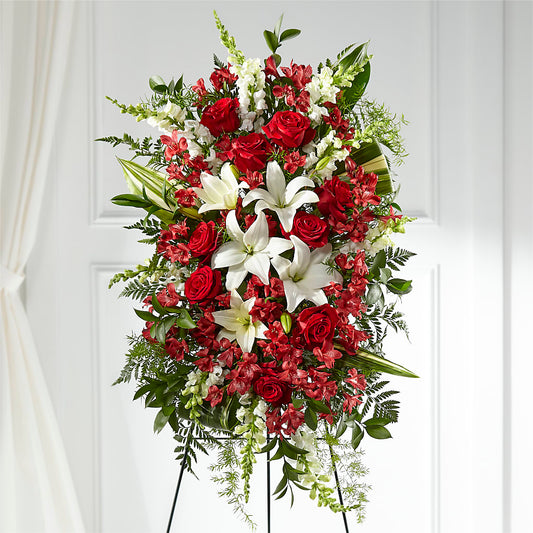 Everlasting Memory Standing Spray – MOM'S FLOWERS, Springfield OH