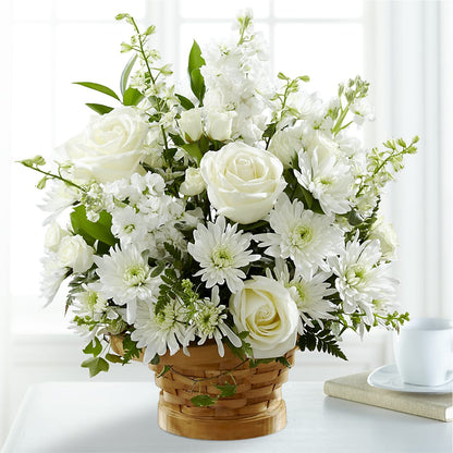Heartfelt Condolences Arrangement – MOM'S FLOWERS, Springfield OH