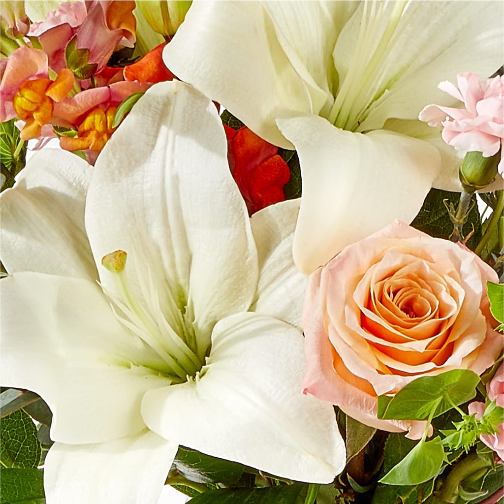 Grapefruit Splash Bouquet – MOM'S FLOWERS, Springfield OH