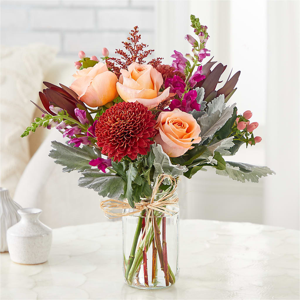 Moody Hues Bouquet – MOM'S FLOWERS, Springfield OH