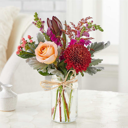 Moody Hues Bouquet – MOM'S FLOWERS, Springfield OH