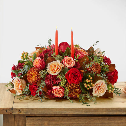 Gather Near Centerpiece – MOM'S FLOWERS, Springfield OH