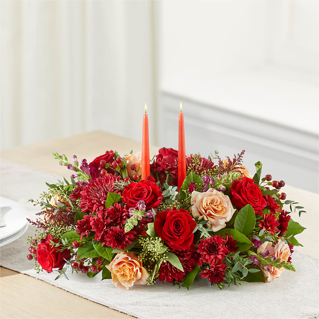 Most Thankful Centerpiece – MOM'S FLOWERS, Springfield OH