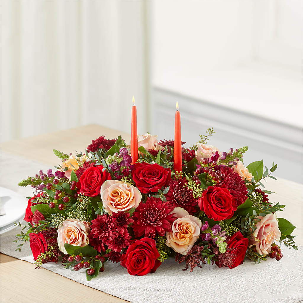 Most Thankful Centerpiece – MOM'S FLOWERS, Springfield OH