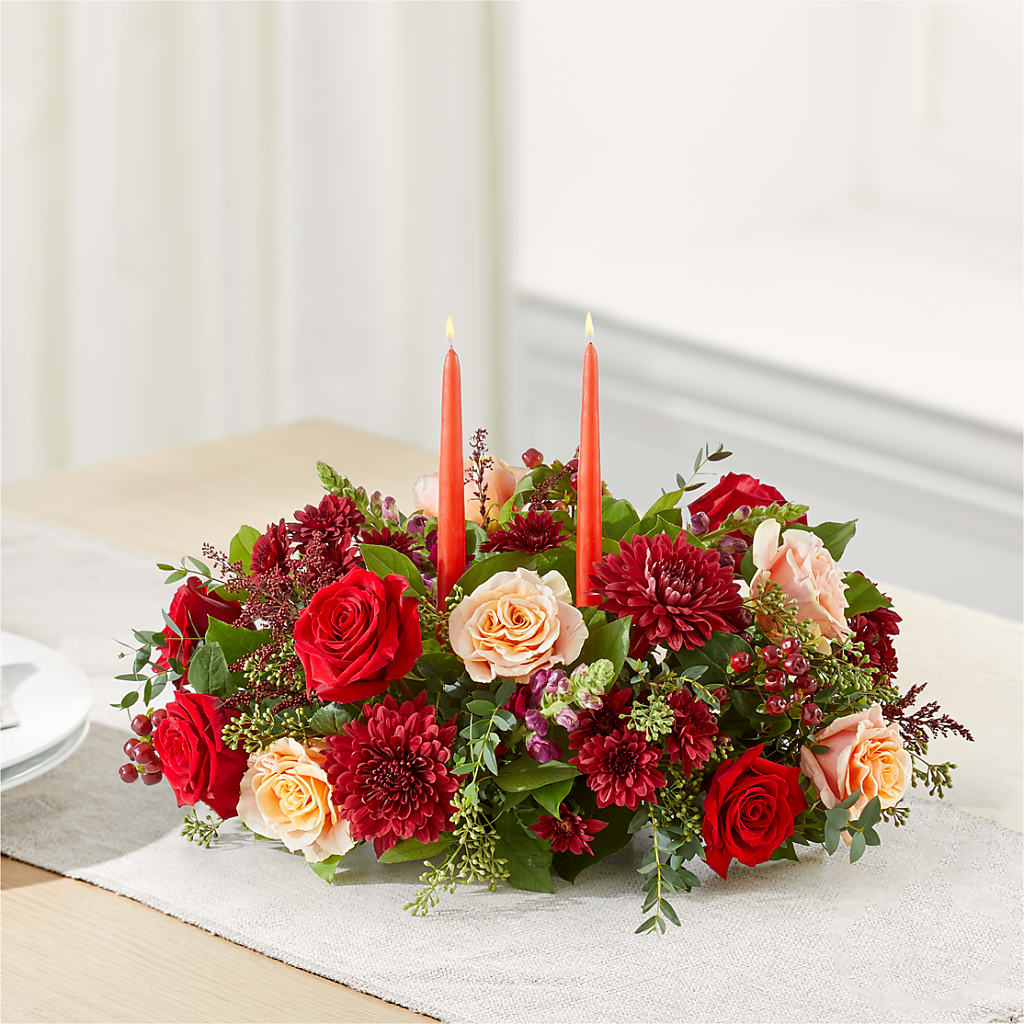 Most Thankful Centerpiece – MOM'S FLOWERS, Springfield OH