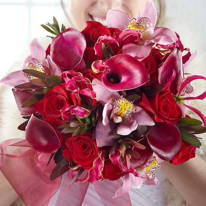 Heart of Hearts Bouquet – MOM'S FLOWERS, Springfield OH
